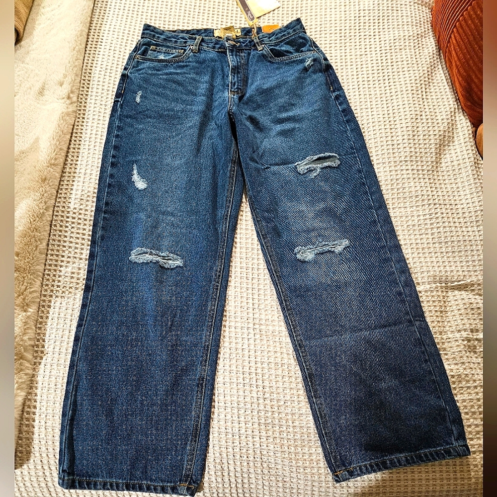 Hybrid Company Women Pants Size 11 Blue Jeans Denim Ripe